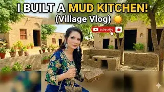 Mitti Ka Chulha | DIY Mud Kitchen #vlog | ASMR Cooking 🍲