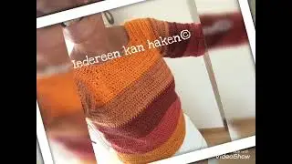 Action Sweater #iedereenkanhaken #beginners