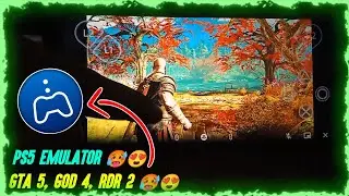 PS5 EMULATOR ANDROID HANDCAM GAMEPLAY, GTA 5, RDR2, GOD4 ANDROID GAMEPLAY 😍🥵