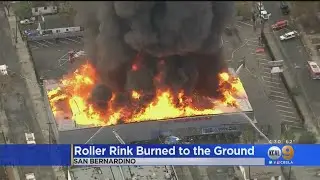 Roller Rink Burned To The Ground