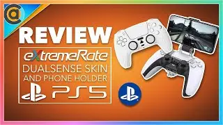 REVIEW: PS5 DualSense ExtremeRate silicone skin & mobile phone holder accessories