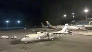 Caribbean Airlines 9Y-TTB Arrival at Piarco International Airport (Night)
