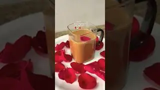 Blush of Roses Chai☕☕🫶(Indian Rose Tea)#tea lover#shorts #shortfeed#tea lover #viral #milione view