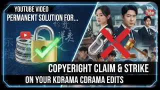 No more worries❌ about Copyright claim✅(for KCdrama editors) Permanent solution for copyright 💯✅