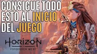 💥 CONSIGUE todas estas ARMAS y ARMADURAS al inicio de HORIZON FORBIDDEN WEST 💥 GUÍA DE INICIO