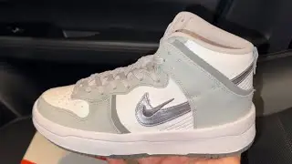 Nike Dunk High Up Light Smoke Grey Womens Shoes