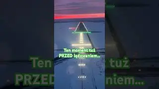Тот момент ПРЯМО ПЕРЕД посадкой... Огни взлетной полосы и небо творят ВОЛШЕБСТВО! ❄️✈️🌆 Что вы ду...