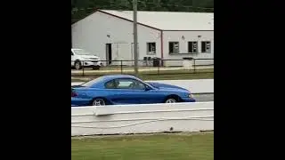 sn95 ford mustang gt pass at the track at 5.95s #automobile #sportscar #americancar #fast