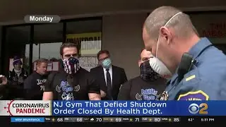 NJ Gym That Defied Shutdown Order Closed By Health Department