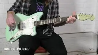 Noizermaker Jazzmaster Sonic Blue Matching Headstock Montys Pickups Spitfire Mastery