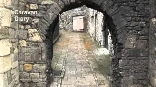 Caravan Diary outings - Southampton town walls.