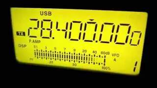 GI0BQX KA6OCA KD0WTE 28 MHz 10 meter Ham Band