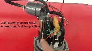 2006 Multistrada 620 Intermittent Fuel Pump Failure