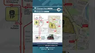 Dari Terminal Purabaya Bungurasih ke Tunjungan Plaza Surabaya (Pulang-Pergi)