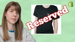 Reserve Items for Customers on Your Shopify Store