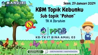 KBM Topik Kebunku Subtopik "Pohon" Hari ke1