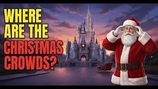 Disney World Christmas Crowds Are DOWN?! Magic Kingdom Has Worries for 2026!