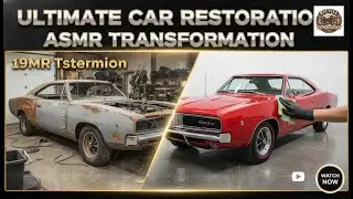 Satisfying Motorcycle Restoration ASMR - 1975 Honda CB750 Cafe Racer Build