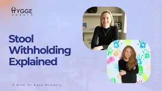 What is stool withholding and why does it happen in children?