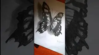 Drawing Butterfly Aesthetic. #art #drawing #artwork #cuteart #artist #butterfly #artshorts #arts