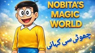 Nobita & Doraemon&rsquo;s Magic Adventure 🌈 | 3-Minute Painting Story&rdquo;