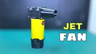 How To Make High Speed ​​Jet Fan From Server Fan