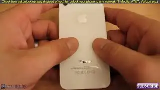 How to Take Apart an iPhone 4 or iPhone 4S - Replace Battery or Glass Back - Disassemble Your iPhone