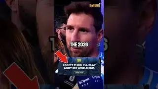 Why Messi actually wants to retire before the World Cup even though only 6 months are left.😰😳