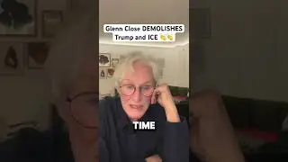 Glenn Close DEMOLISHES Trump and ICE #glennclose #trump #democrats