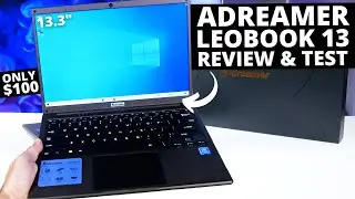 ОБЗОР Adreamer LeoBook 13: ноутбук по цене ультрабюджетного смартфона!