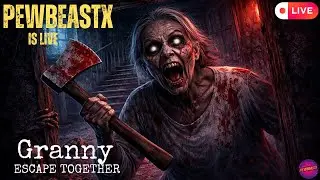 🔴 LIVE Granny horror gameplay | Granny escape challenge🔥