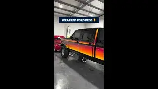 Custom Wrapped OBS Ford F250 #shorts