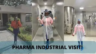 Pharmaceutical manufacturing plant vlog | Parul university - industrial visit.