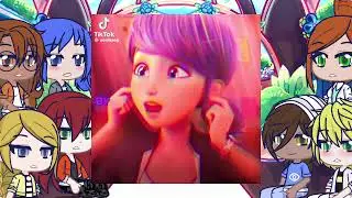 MLB & ms.bustier react to marinette