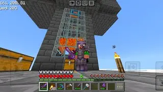 Making iron farm in aternos server day 3 ||Davil_Gamerz|| #minecraft 