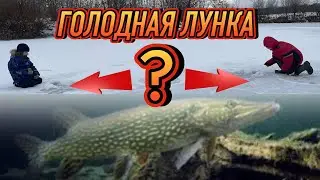 Зимняя РЫБАЛКА с детьми! В поисках ГОЛОДНОЙ ЛУНКИ! Зашли в САМЫЕ ДЕБРИ и ЧТО из этого ВЫШЛО?