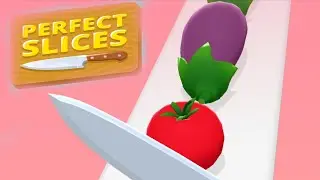 🍎 Perfect Slices Gameplay #live #shortslive #shorts gaming #short #perfectslices #android