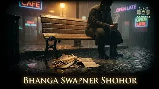 Bhanga Swapner Shohor | Bengali Heartbreak Ballad with Intense Rap Bridge | Emotional Bangla Song