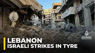 Israeli strikes turns Lebanon&rsquo;s ancient city of Tyre into a war zone