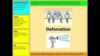 Creative Media Production Legislation