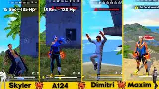 SKTLER VS A124 VS DIMITRI VS MAXIMUM