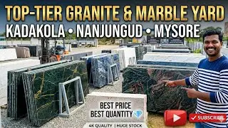 Granite Yard Kadakola Nanjungud Mysore ll Granite Slabs For Home Construction ll Quality Products