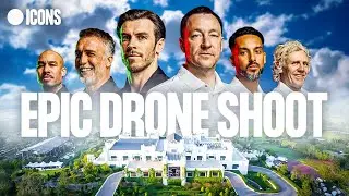 24 Icons of Football, 1 EPIC drone shot!