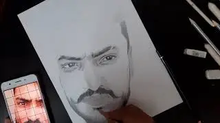 How i draw a complete commissioned work || pencil sketch