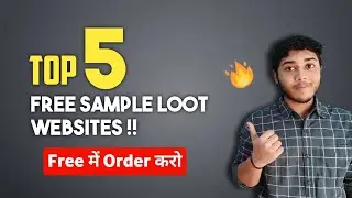 Top 5 free samples website | Free products online | Free samples in India