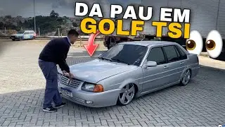 SANTANA COM O KIT DA FELICIDADE, TURBO E REBAIXADO 🔥