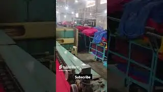 #fancy #fabric finish in #farmatex #stenter machine. #farmatex #textilemachine #industry