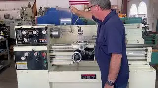 JET GH-1440W-3  14”/20” x 40”cc Gap Lathe 2008’ #GMT-3002