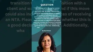 URGENT H-1B Warning: Switching to a Client? NTA Risks & Approved I-140 | Expert Immigration Advice