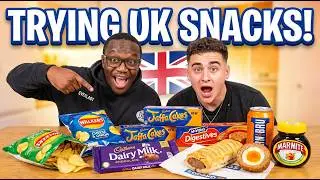Trying Famous UK Snacks With Lacy